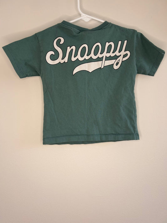 pre-loved :: 12-18M Snoopy Baseball tee by ZARA