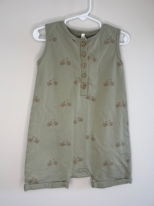 pre-loved :: 2-3T Bicycle Short Romper by Rylee + Cru