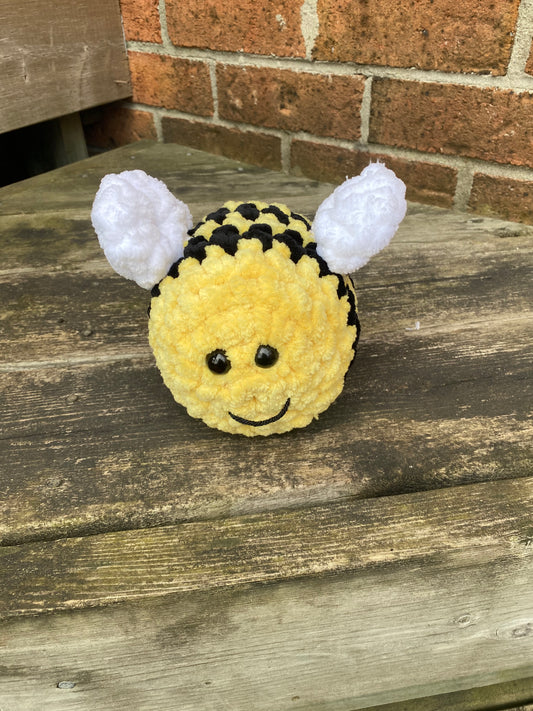 Hand Crochet Bee - Small Yellow/Black