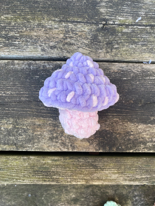 Hand Crochet Popping Mushroom