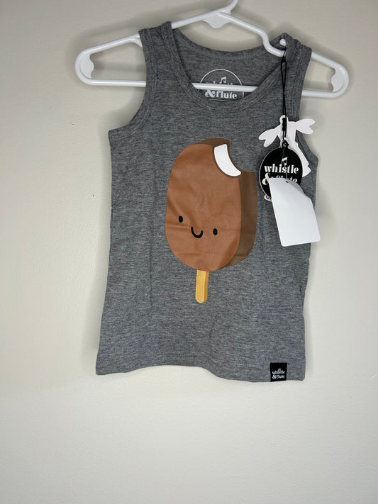 pre-loved :: 1-2T NWT Ice Cream Bar Top by Whistle & Flute