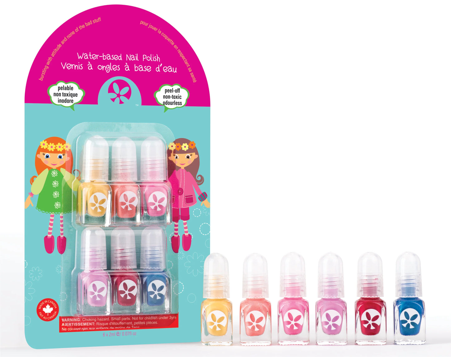 6-pack Mini Nail Polish
