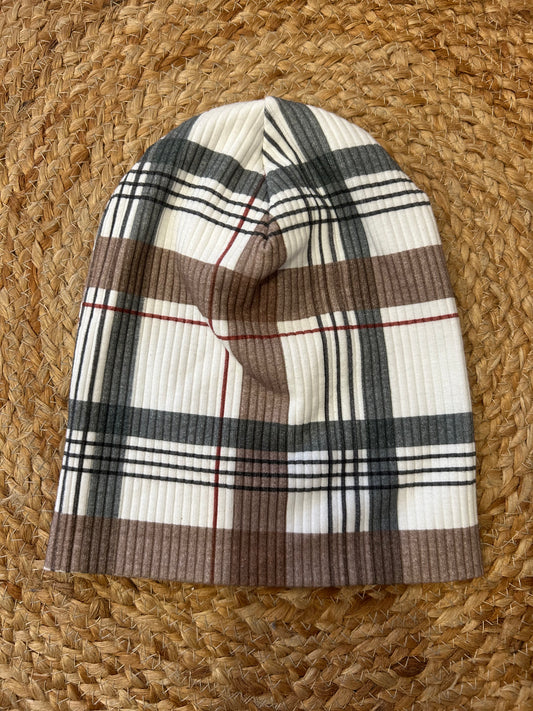 *RESCUE* Plaid Beanie