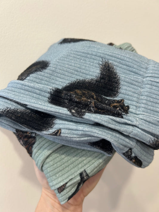 *RESCUE* Ribbed Pants - Squirrel