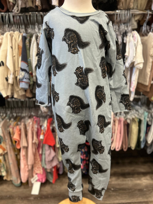 *RESCUE* Long Sleeve Romper - Squirrel