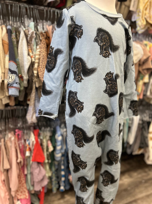 *RESCUE* Long Sleeve Romper - Squirrel