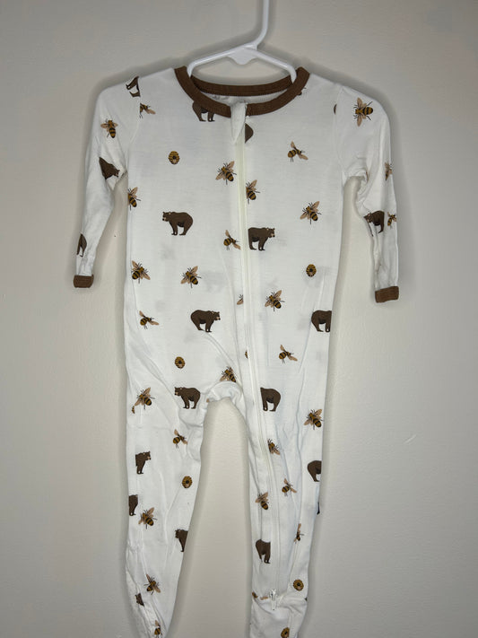 pre-loved :: 6-12M Honey Bear Bamboo Sleeper (GUC)