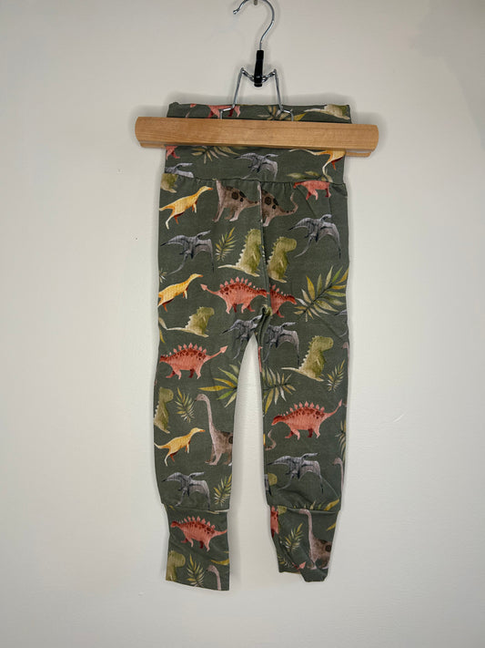 pre-loved :: 2T Grow with Me Dinosaur Pants