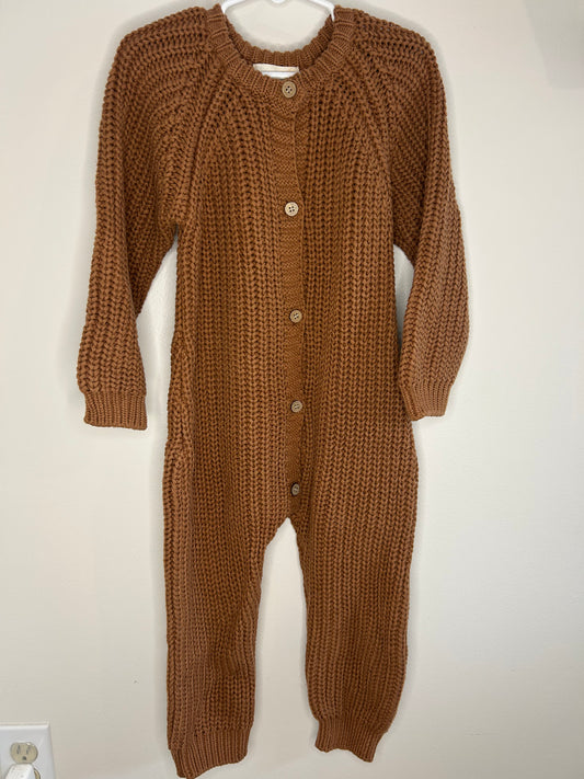 pre-loved :: 2-3T Chunky Knit Pant Romper