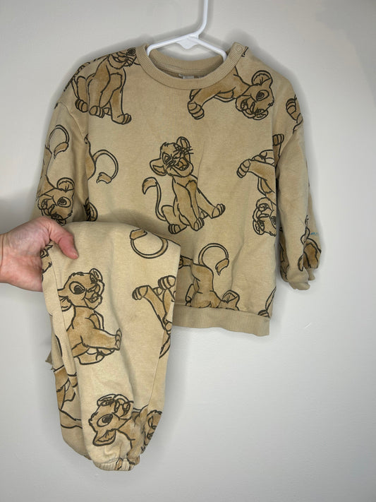 pre-loved :: 2T Simba Pant & Top Set
