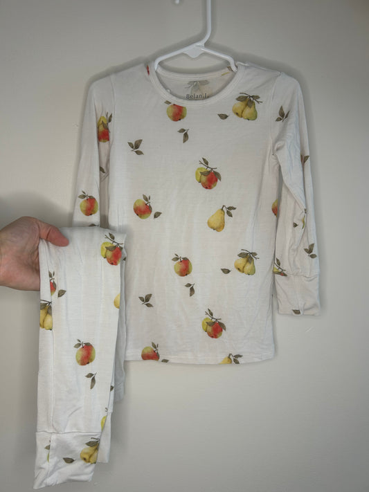 pre-loved :: 5T Apple Bamboo Jammies (GUC)