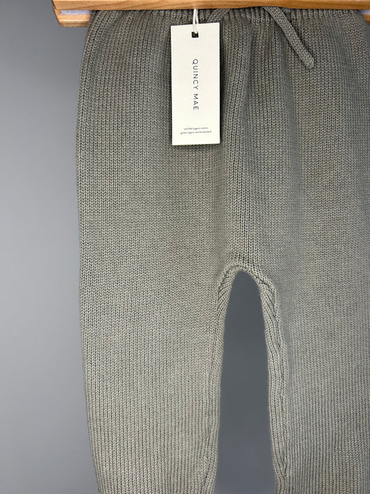 pre-loved :: 2-3T Green Knit Pants (NWT)