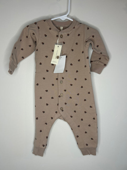 pre-loved :: 3-6M Acorn Romper (NWT)