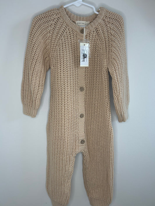 pre-loved :: 18-24M Chunky Knit Romper (NWT)