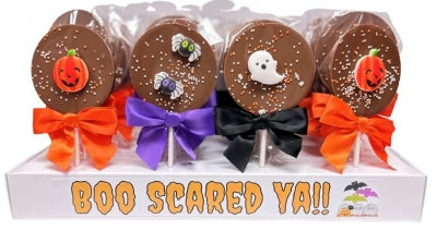 Halloween Chocolate Pops