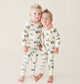 Organic 2-Way Zip Romper - Trucks