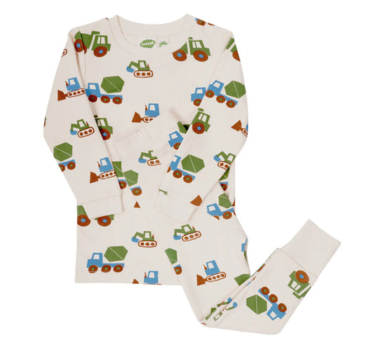 Organics Kids Pajamas - Trucks