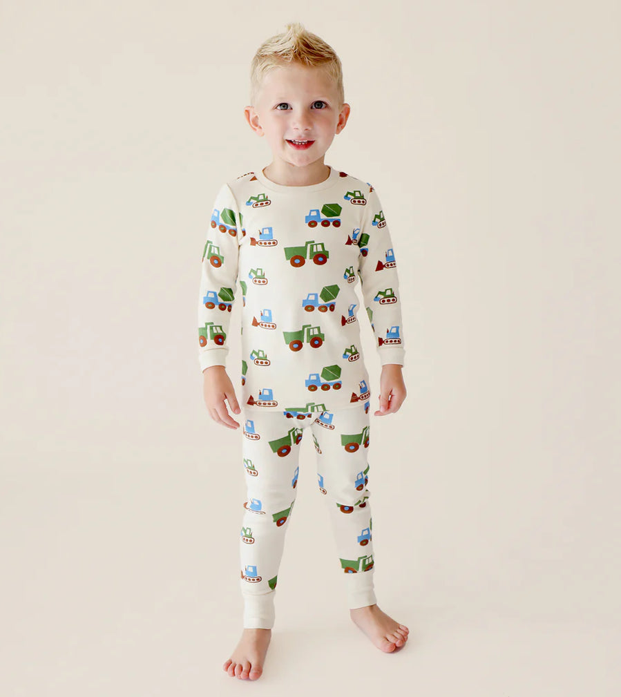 Organics Kids Pajamas - Trucks