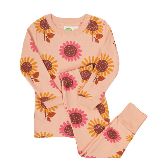 Organics Kids Pajamas - Sunflowers