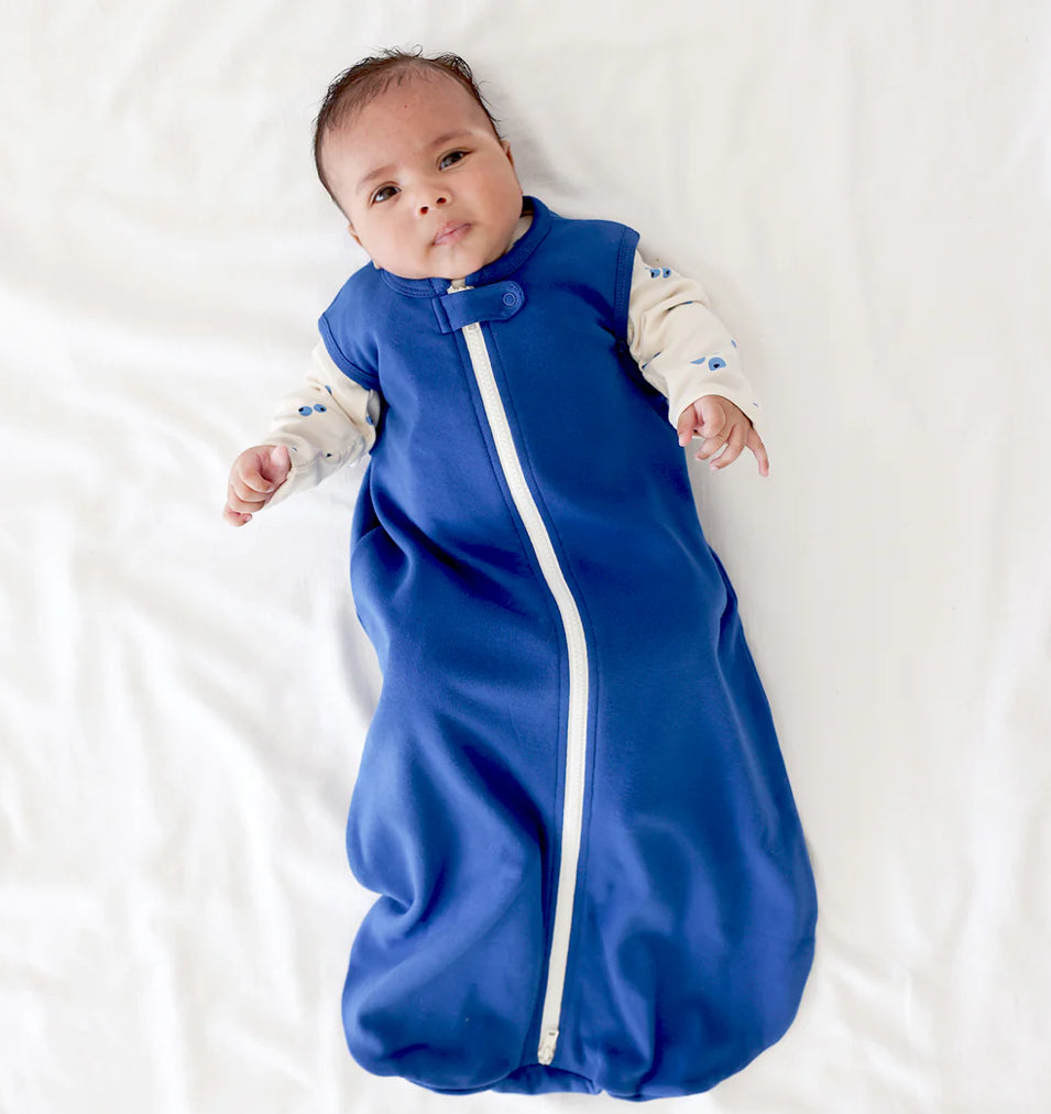 Organic Essential Sleep Sack - True Blue