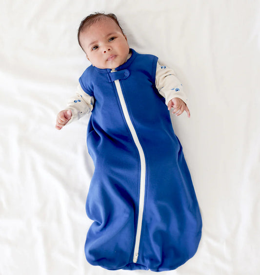 Organic Essential Sleep Sack - True Blue
