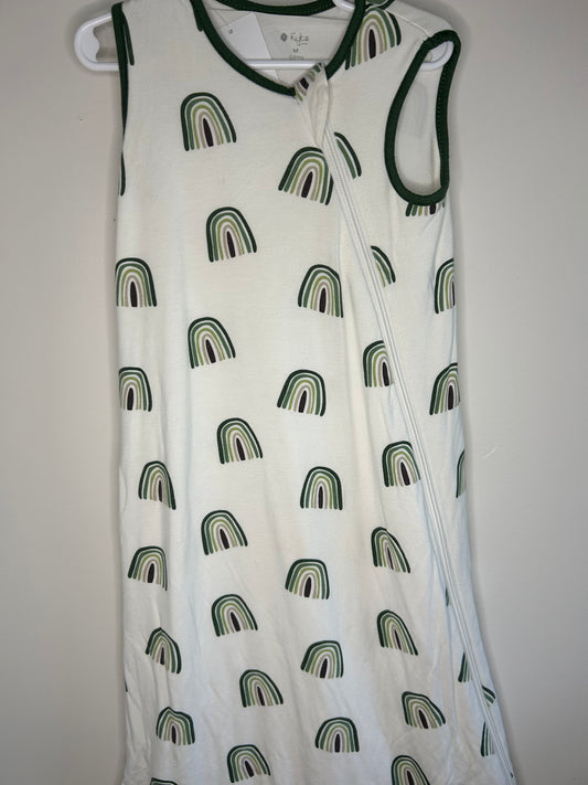 pre-loved :: Medium 0.5TOG Green Rainbow Sleep Sack