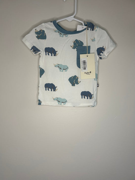 pre-loved :: 12-18M Rhino Bamboo Tee (NWT)