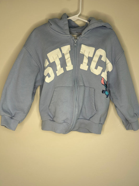 pre-loved :: 5T Stitch Zip Hoodie (fits small)