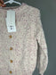 pre-loved :: 4T Pink Confetti Knit Cardigan (NWT)