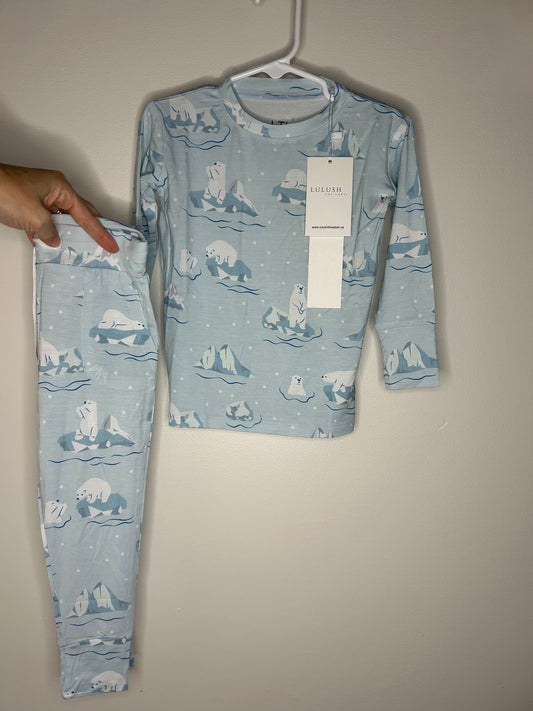 pre-loved :: 2T Polar Bear Bamboo Jammies (NWT)