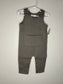 pre-loved :: 12-18M Grey Organic Cotton Overalls (NWT)