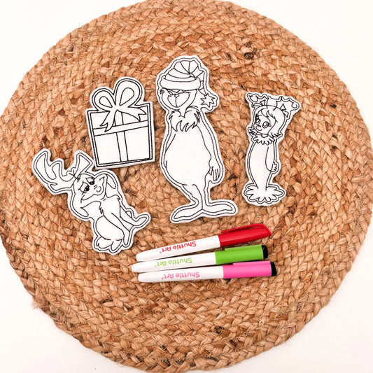 Holiday Doodle Doll Sets