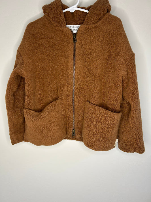 pre-loved :: 3-4T Brown Sherpa Jacket (GUC)