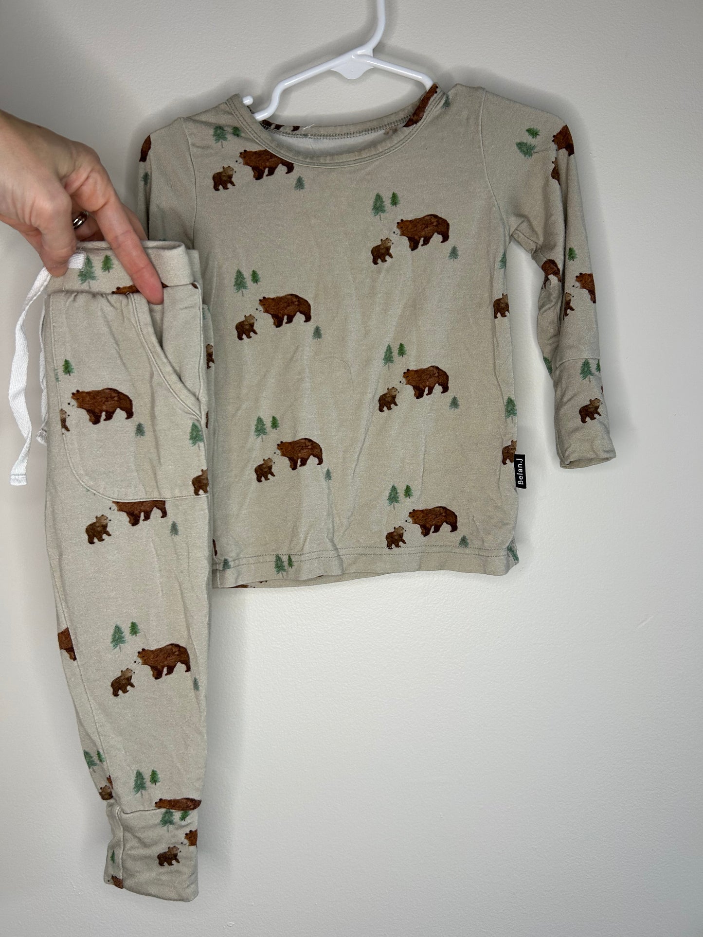 pre-loved :: 18-24M Bear Bamboo Set