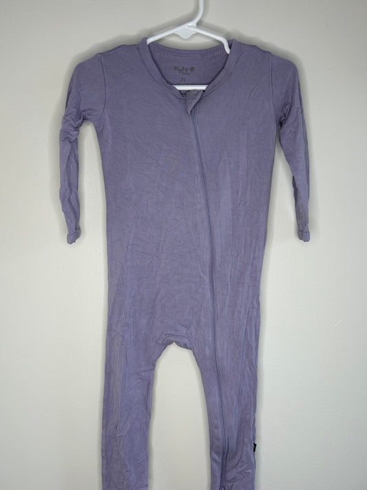 pre-loved :: 2T Purple Footless Bamboo Sleeper