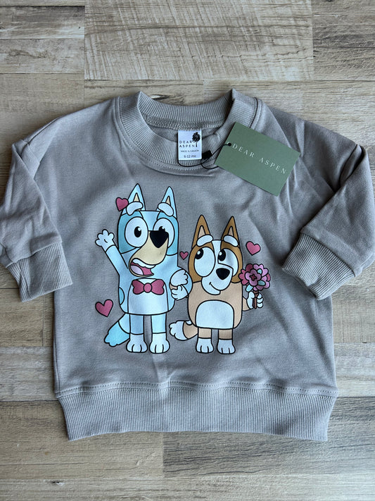 Dear Aspen Rescues - Bluey Graphic Crewneck