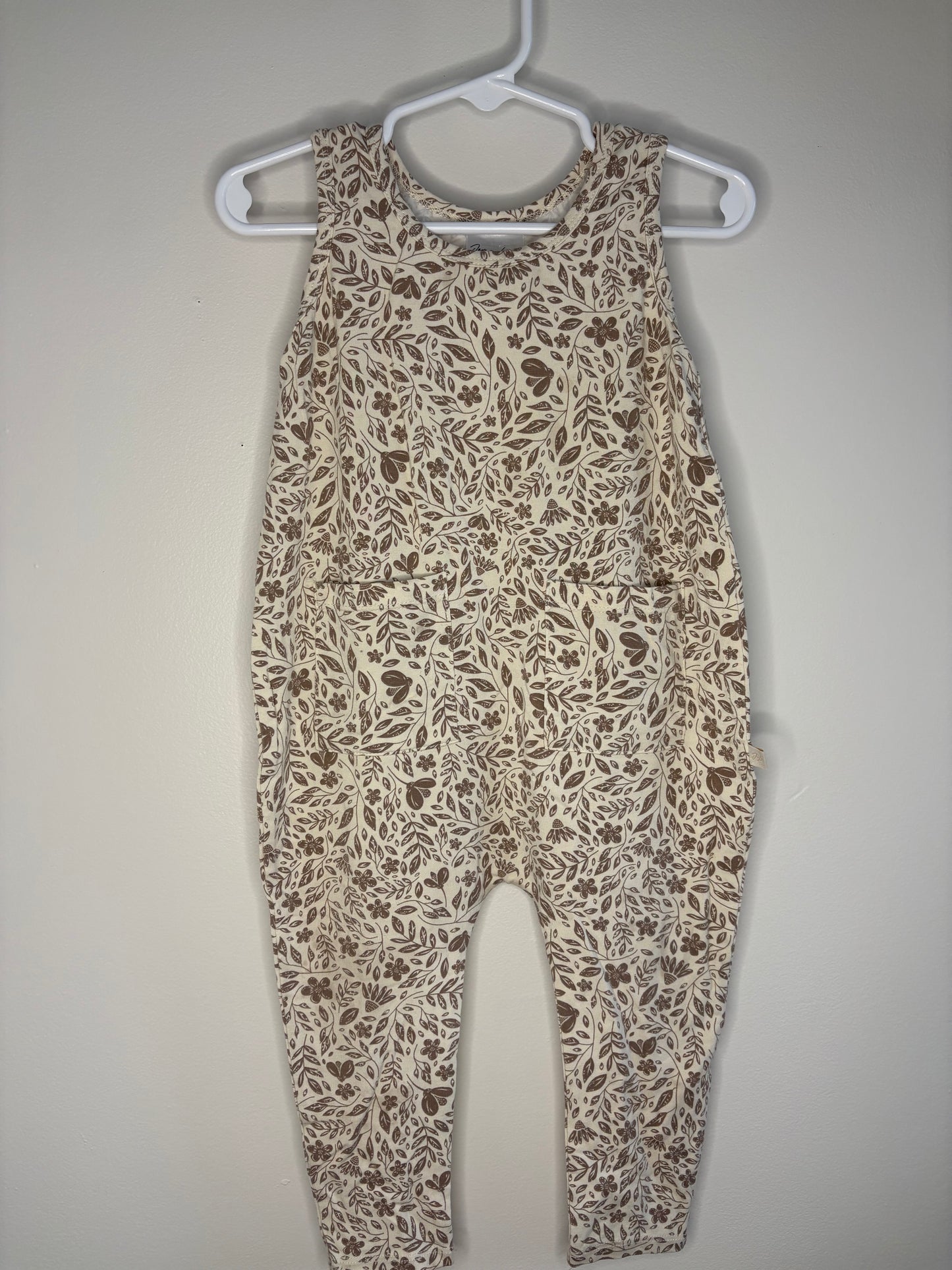 pre-loved :: 12-18M Floral Pant Romper