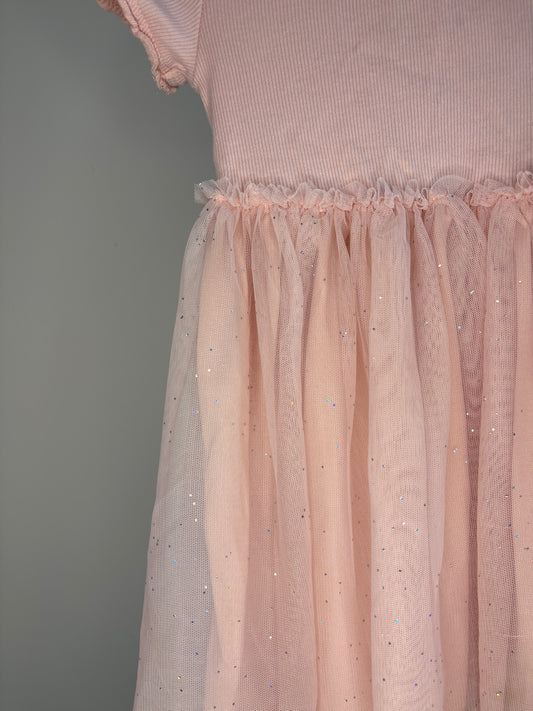 pre-loved :: 3-4T Pink Sparkle Tulle Dress