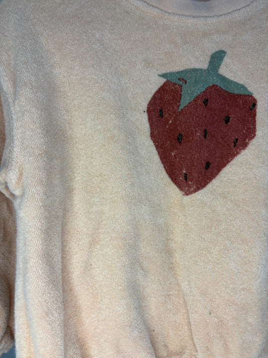 pre-loved :: 18-24M Strawberry Terry Sweater