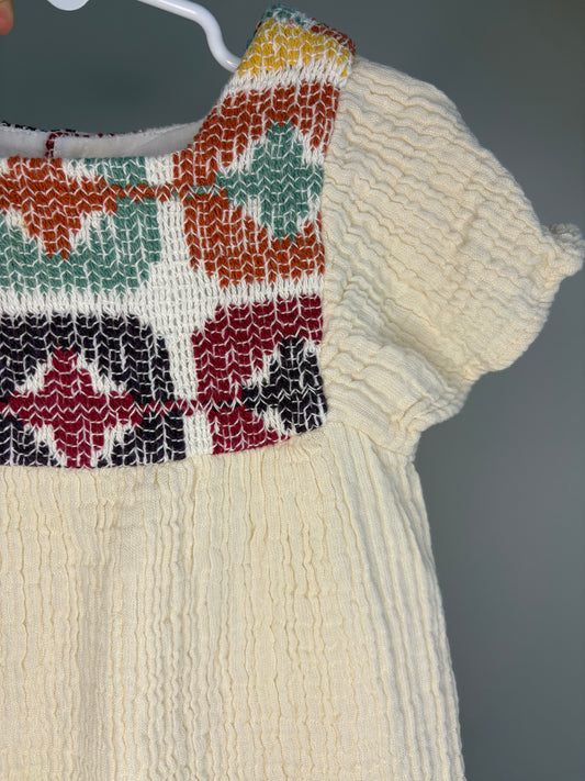 pre-loved :: 18-24M Flutter Sleeve Muslin Dress