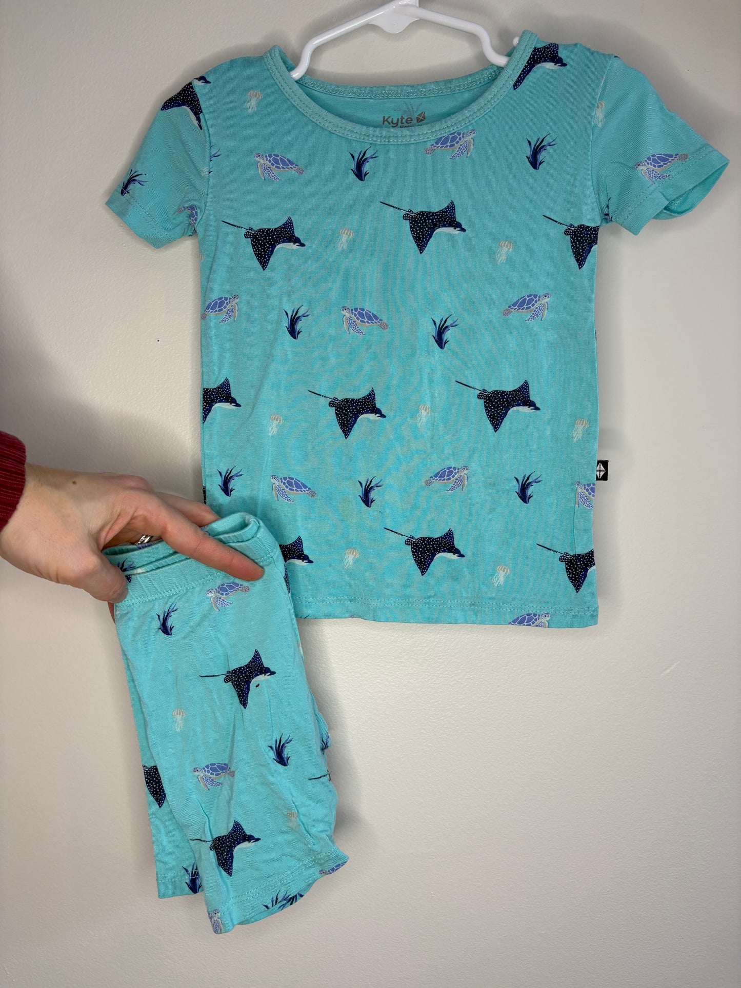 pre-loved :: 2T Under the Sea Bamboo Summer Jammies