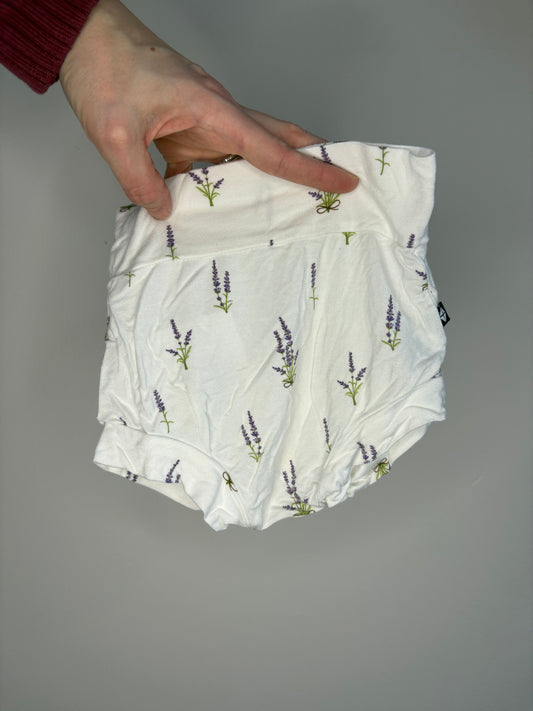 pre-loved :: 18-24M Lavender Print Bummies