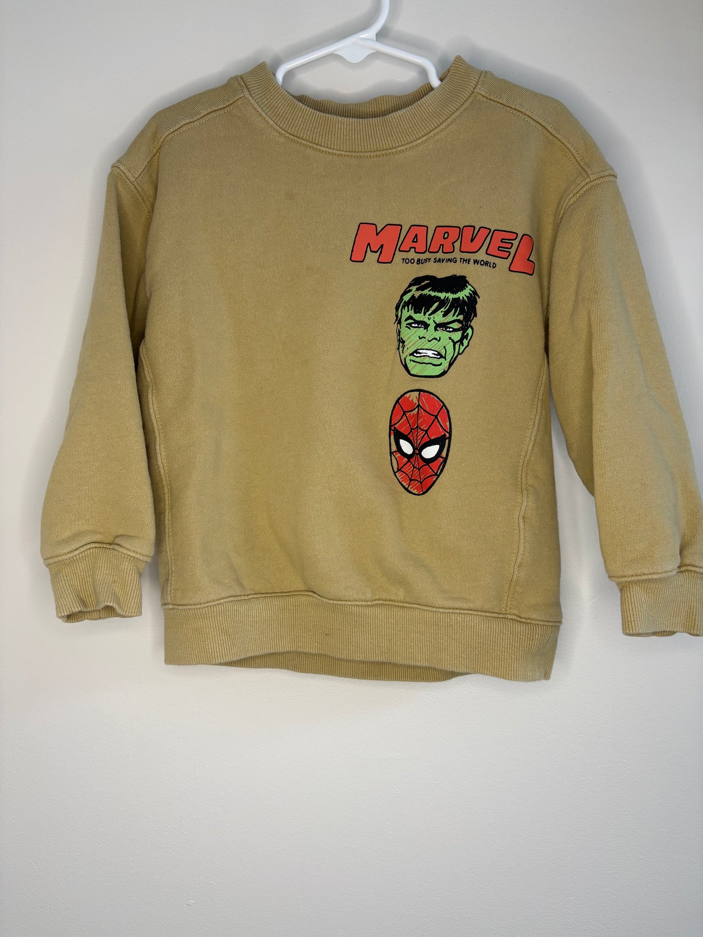 pre-loved :: 4-5T Marvel Heroes Crewneck