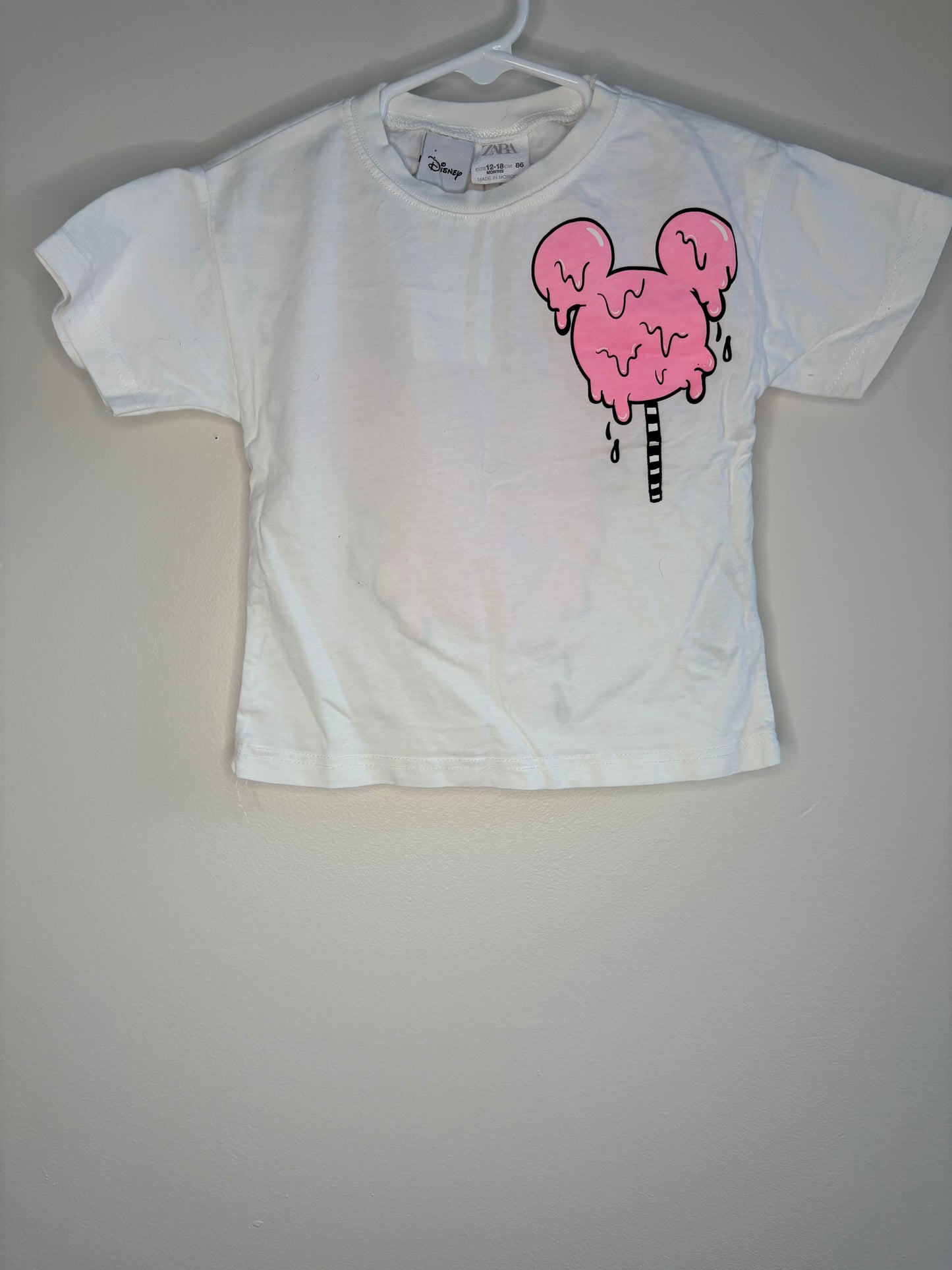 pre-loved :: 12-18M Mickey Neon Popsicle Tee