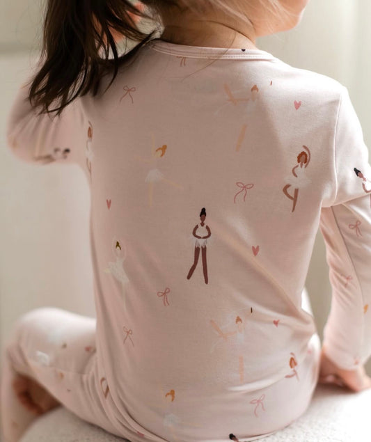 Ballerina Bamboo Footless Sleeper