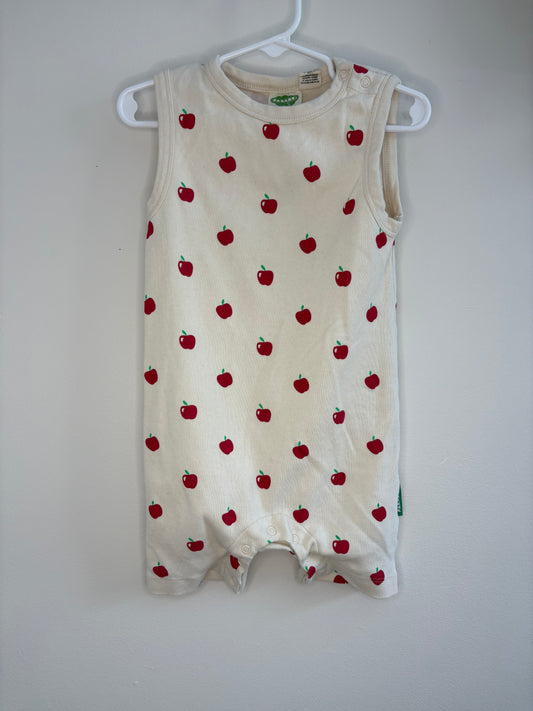 pre-loved :: 2T Apple Short Romper