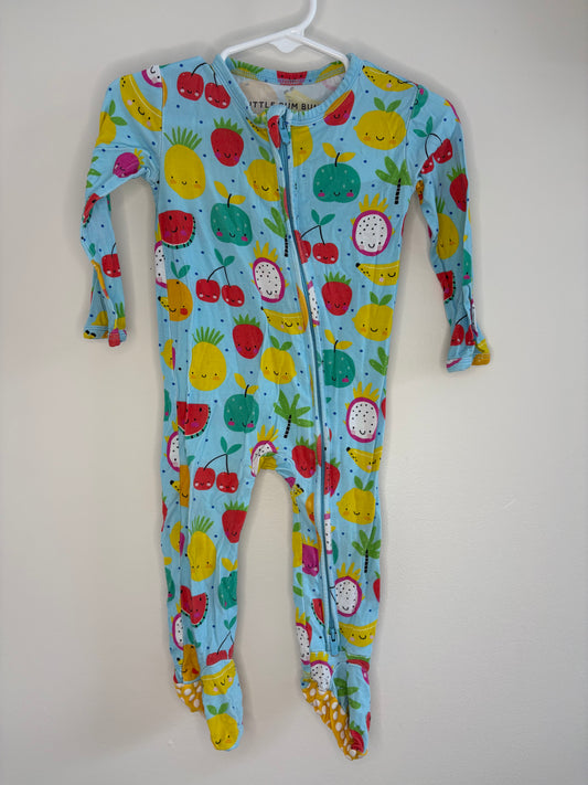 pre-loved :: 12-18M Summer Fruits Bamboo Sleeper