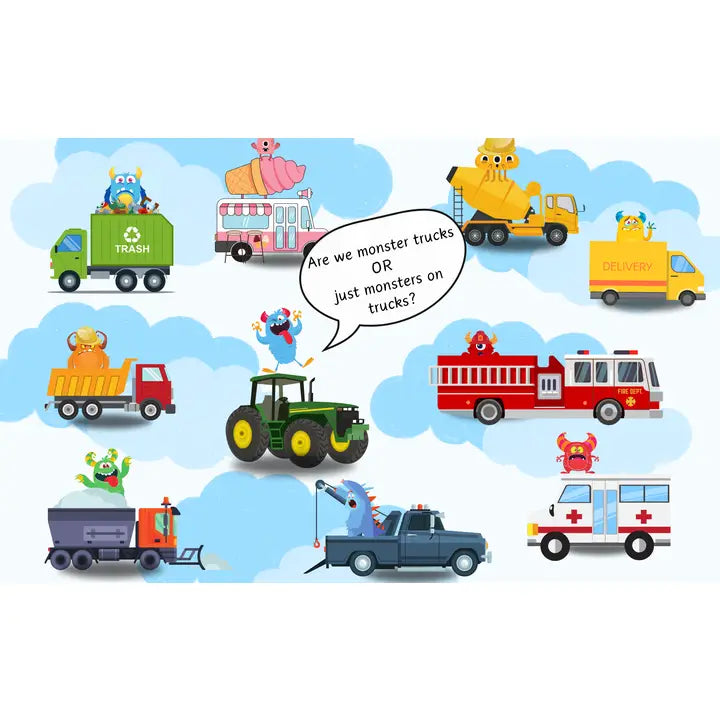Doodle Daw Press - Hello Monster Trucks