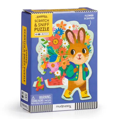 Bunny Bouquet 48 Piece Scratch & Sniff Puzzle