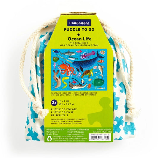 Ocean Life Puzzle To Go